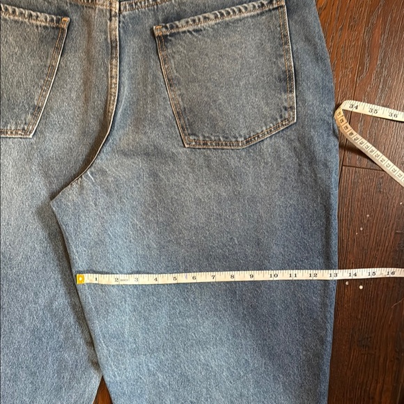 OLD NAVY Balloon Fit Ankle Size 14 Classic Blue Denim Jeans - Picture 8 of 11